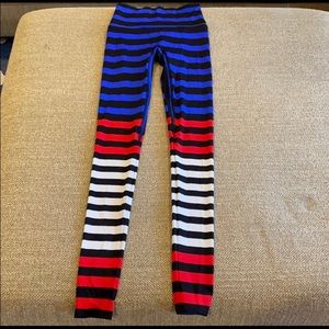 K-DEER small stripe leggings